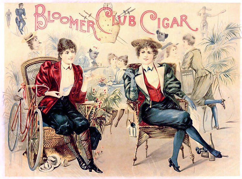 Two Women in Vintage Clothing — Red