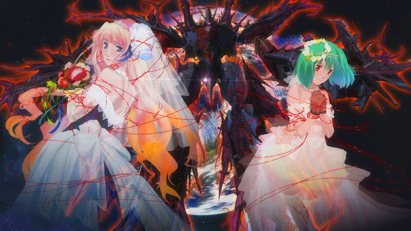 Two Women in Wedding Dresses