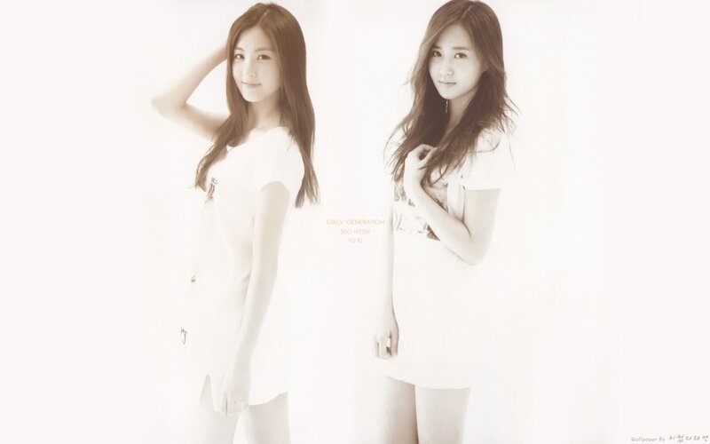 Two Women in White Dresses — Serene, Photograph, Dress