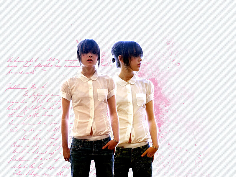 two women in white shirts