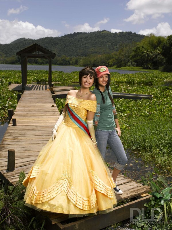 Two women on a dock
