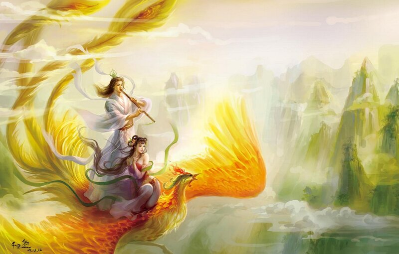 Two Women on a Phoenix