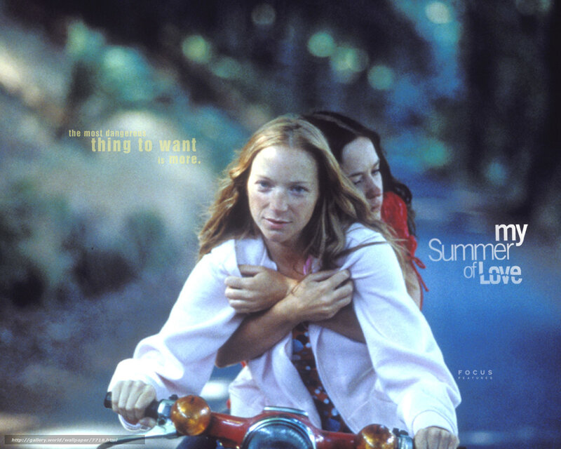 Two Women on a Scooter — Blue