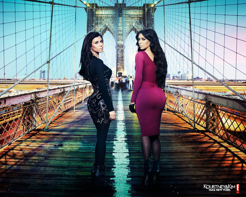 Two Women on Bridge
