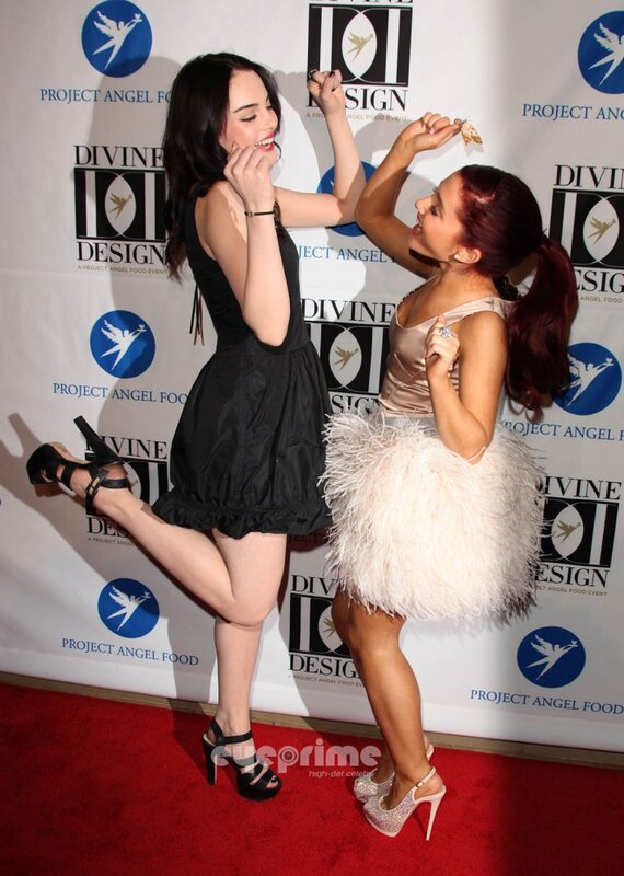 Two women on red carpet