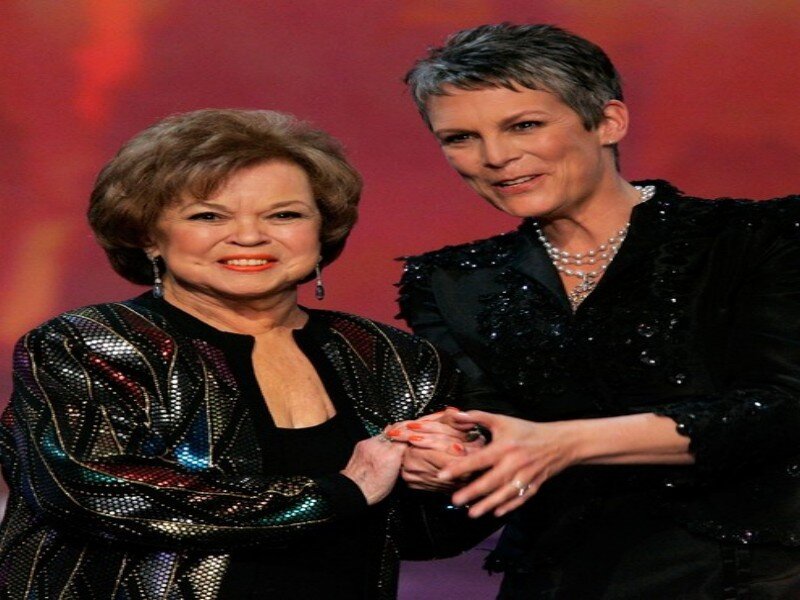 Two Women on Stage — Black