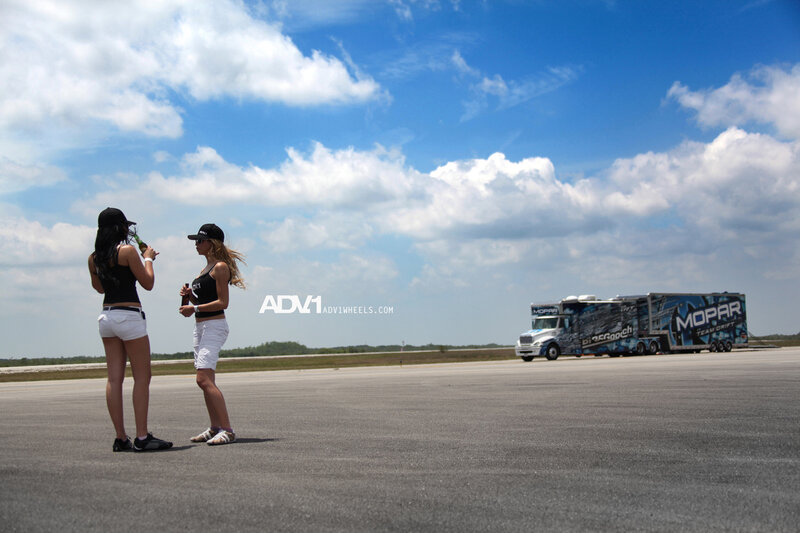 Two Women on Tarmac