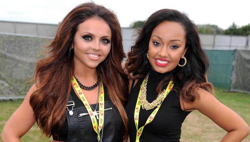 Two Women Posing — Black, Happy, Afternoon