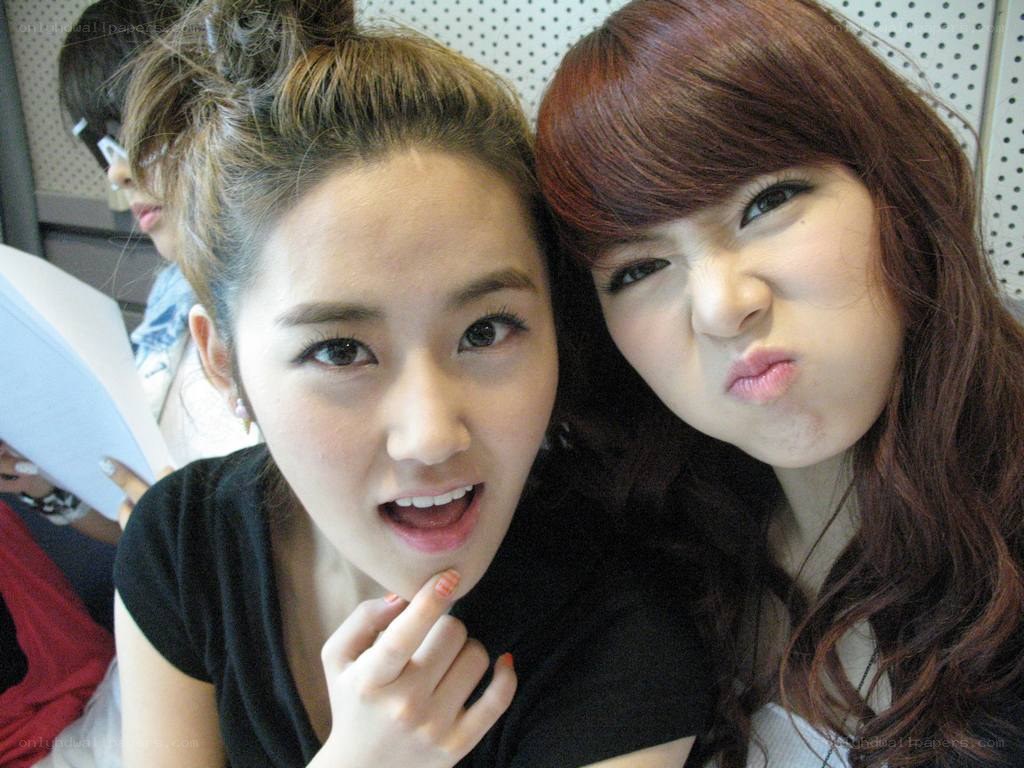 Two women posing for a photo