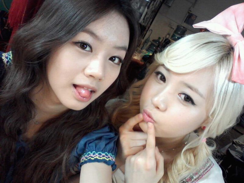two women posing for selfie