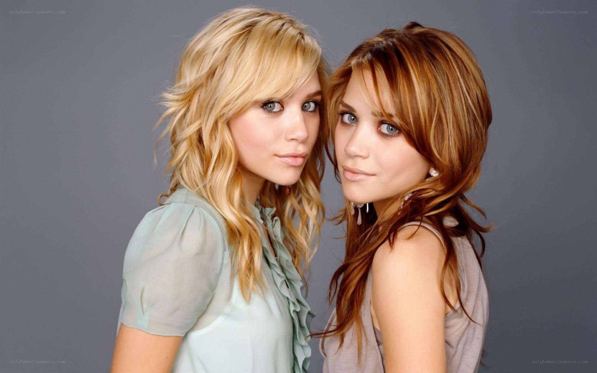 two women posing together