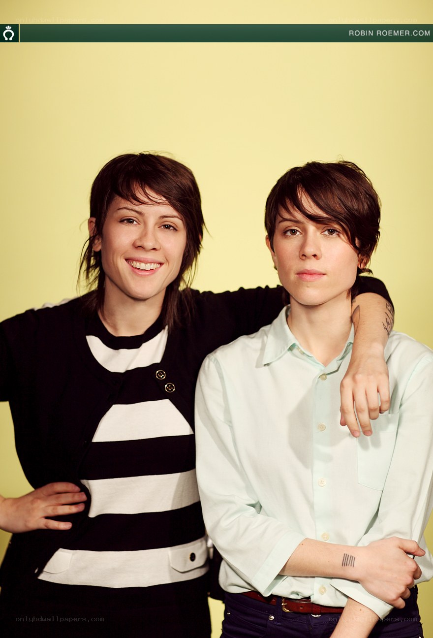 two women posing together