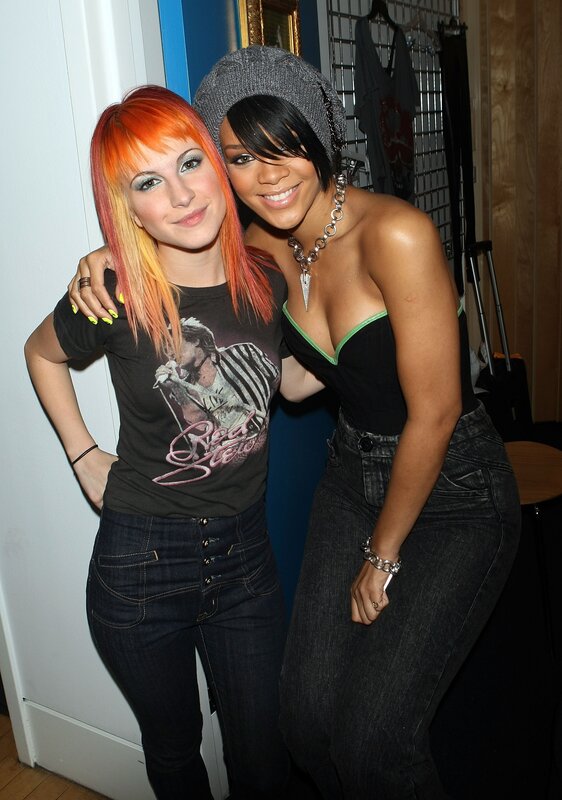 Two women posing together