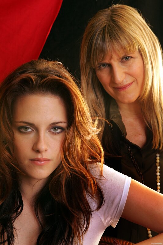 Two women posing together