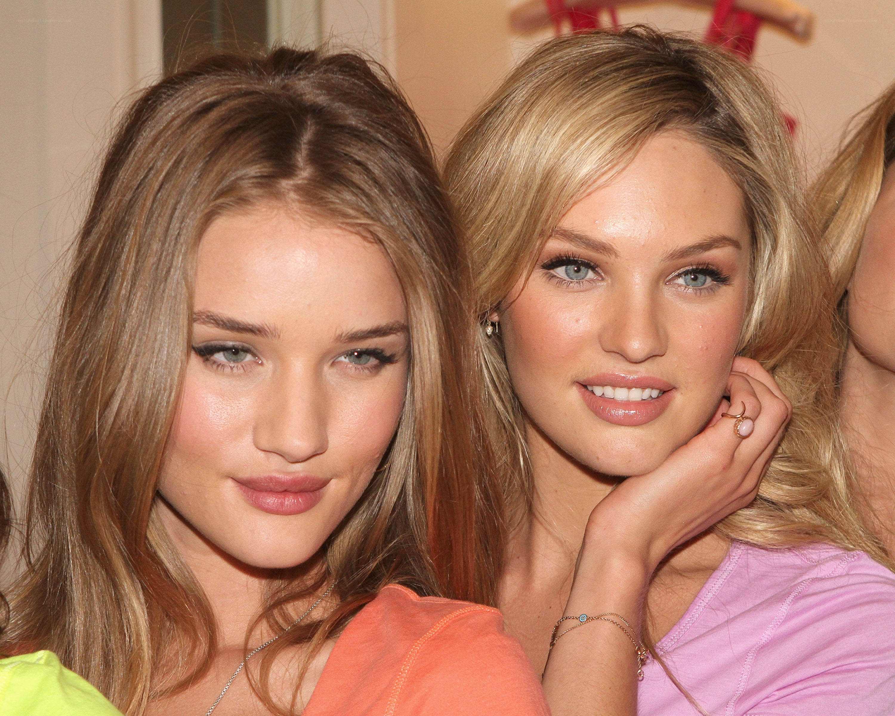 two women posing together