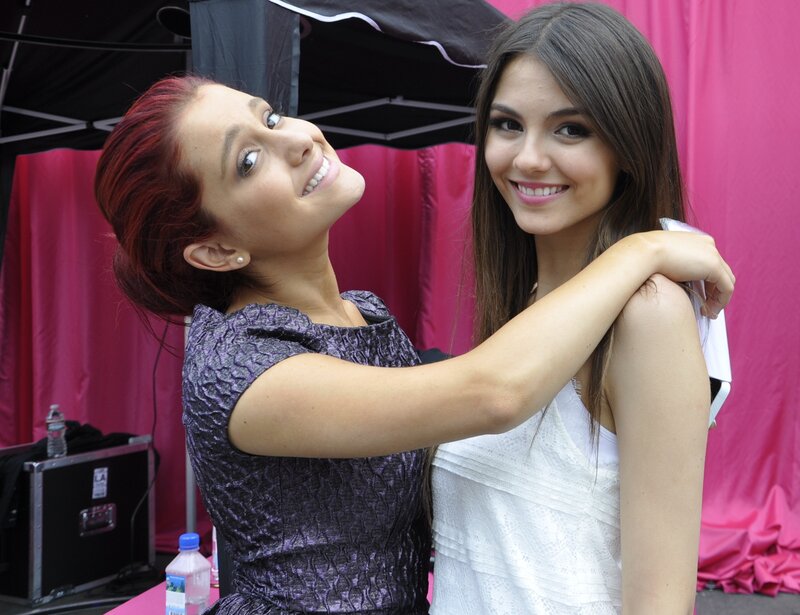 Two Women Posing Together — Pink, Friendly, Afternoon
