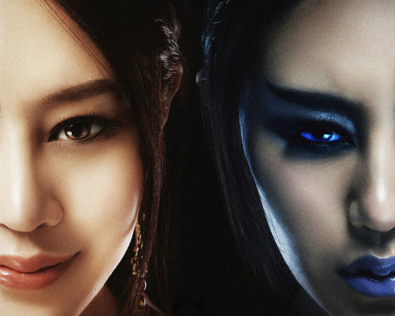 Two Women's Faces