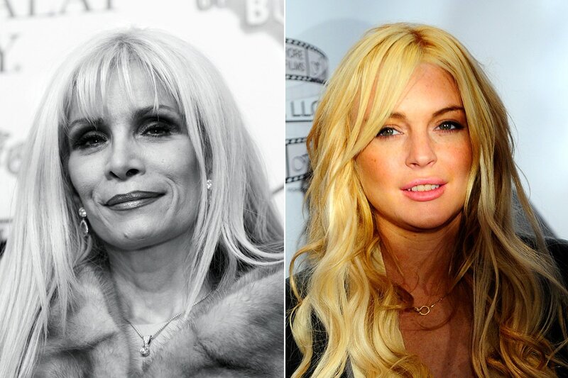 Two Women Side by Side — Black