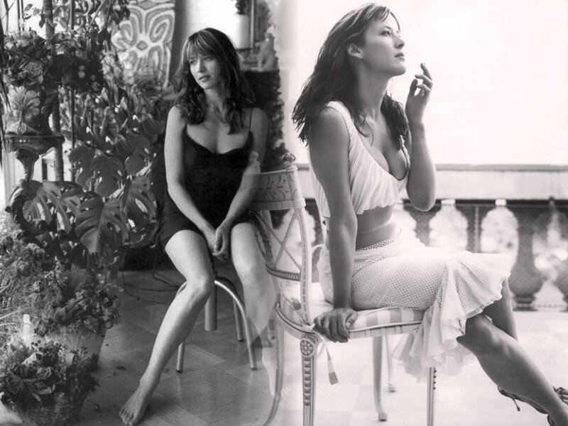 Two Women Sitting