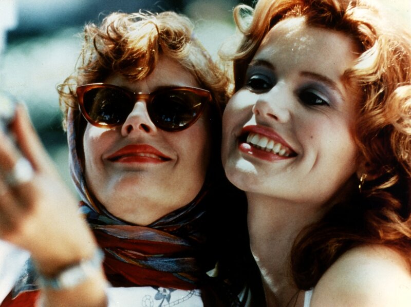 Two Women Smiling