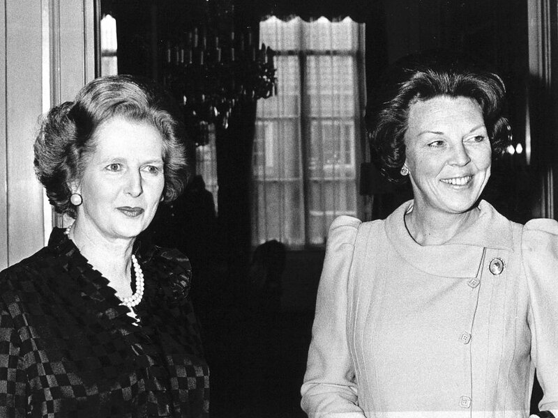 Two Women Standing — Black