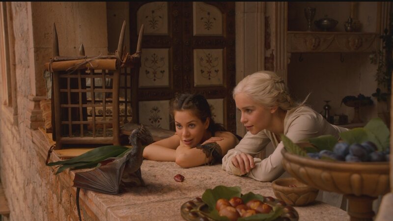 Two Women with a Dragon