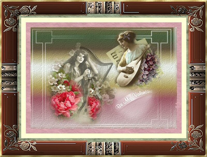 Two Women with Instruments