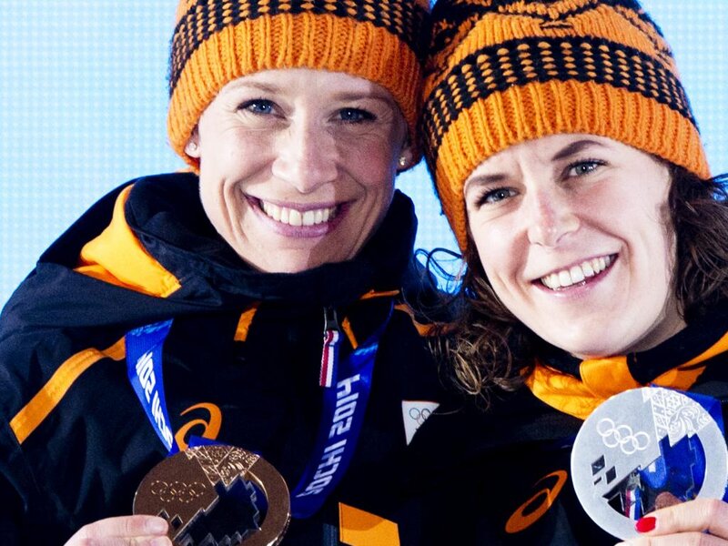 Two Women with Medals