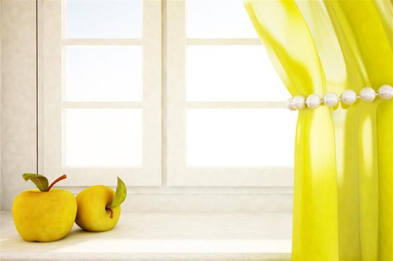 Two Yellow Apples