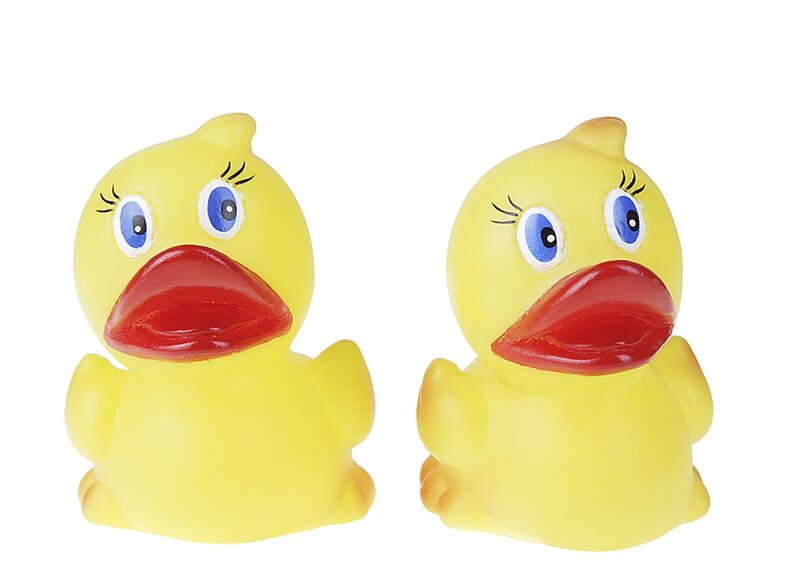Two Yellow Rubber Ducks — Neutral