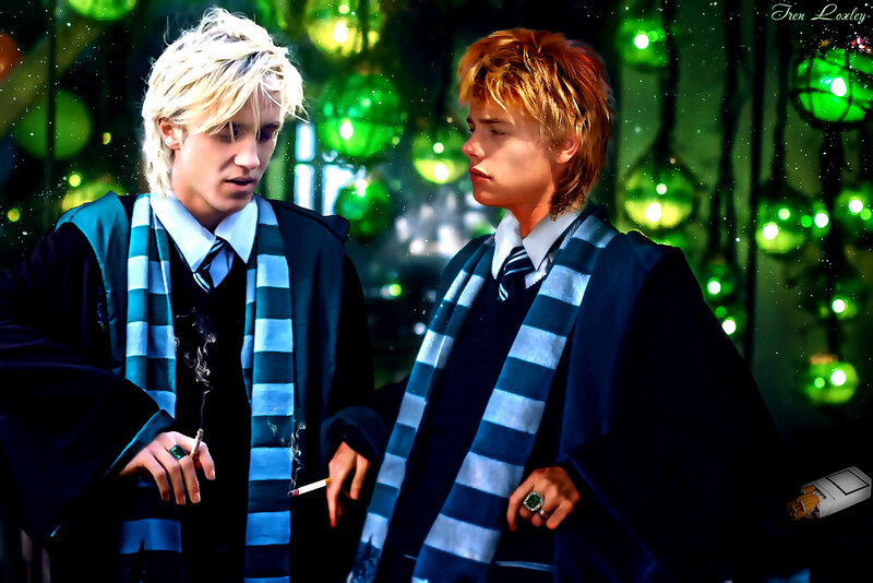 Two Young Men in Robes