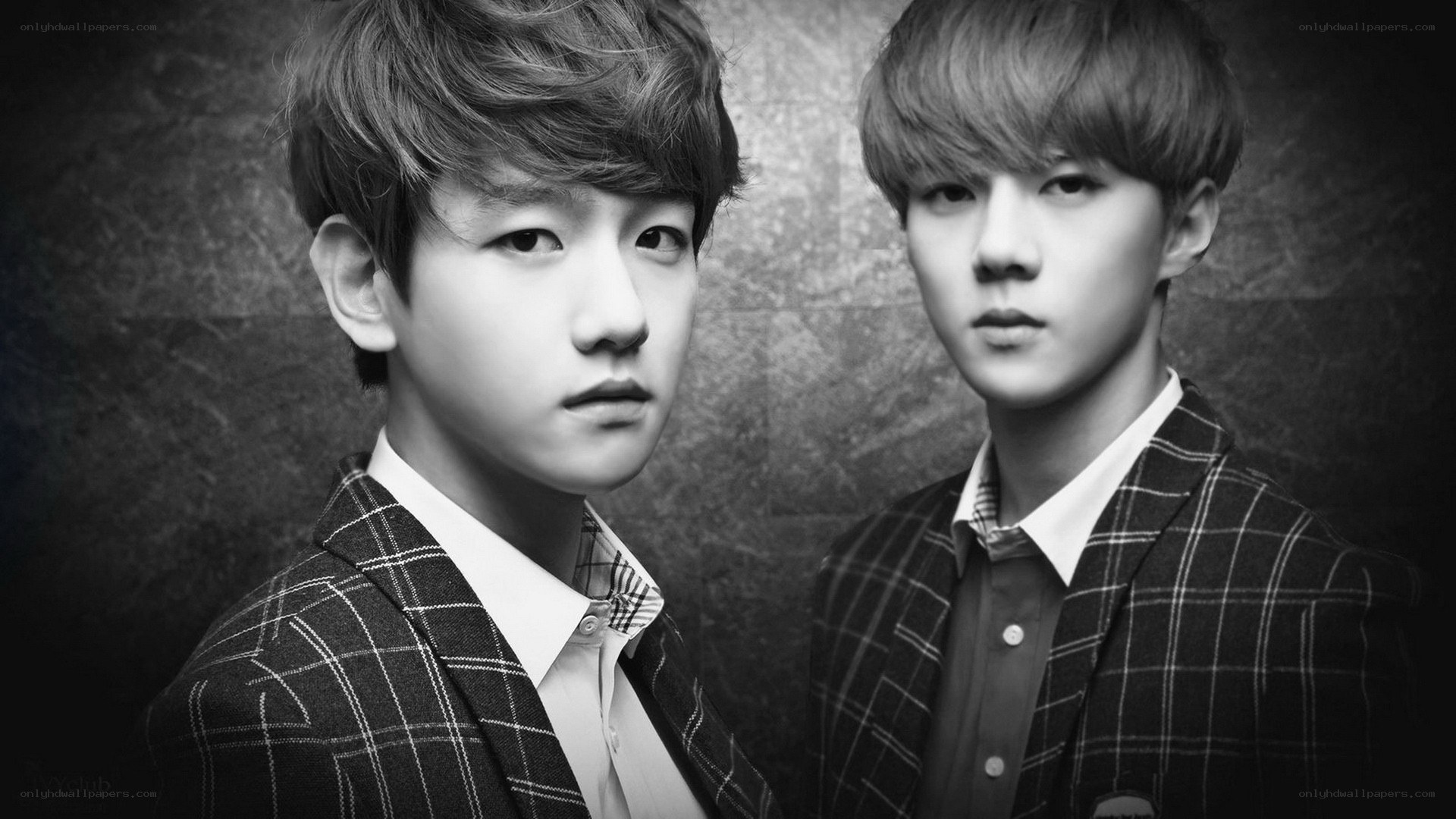 two young men in suits