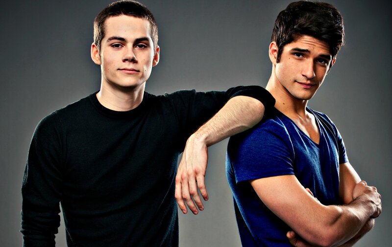 Two Young Men Posing — Gray