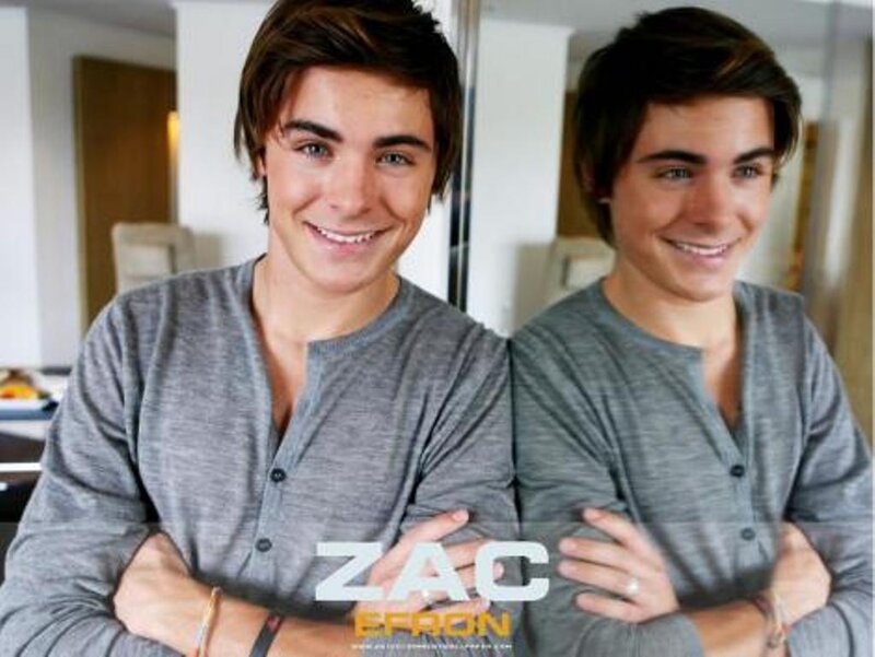 Two Young Men Smiling