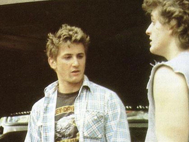 Two Young Men Talking
