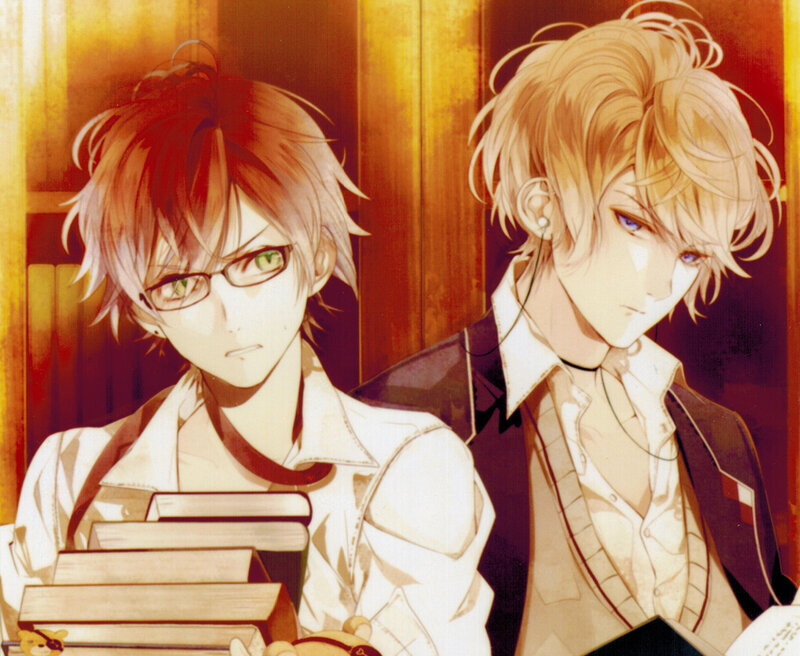 Two Young Men with Books