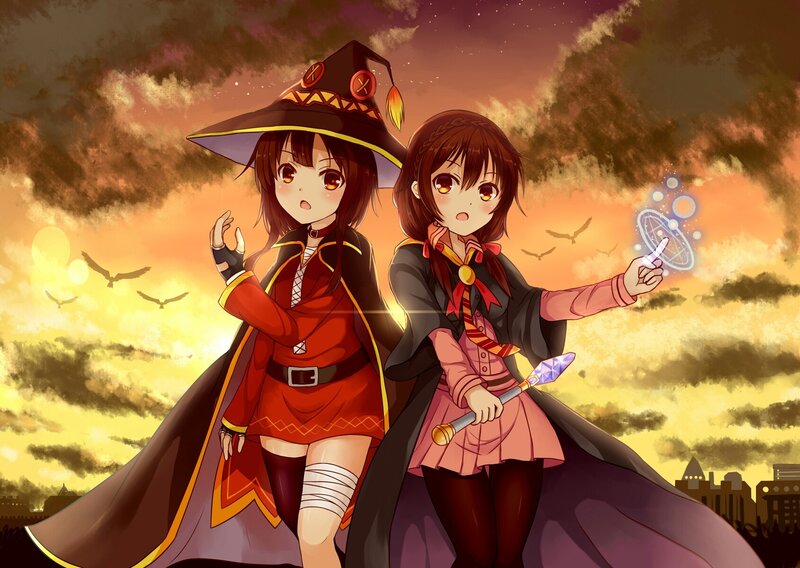 Two Young Witches