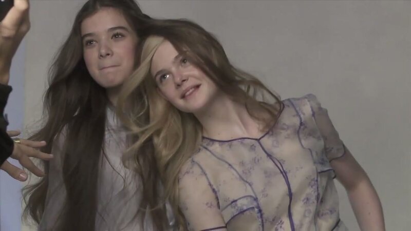 Two Young Women Posing — White, Neutral