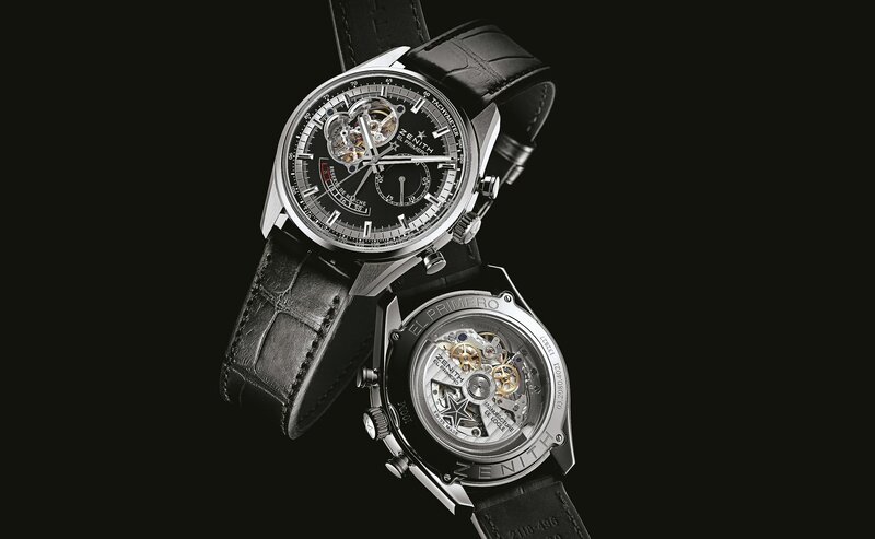 Two Zenith Watches — Black