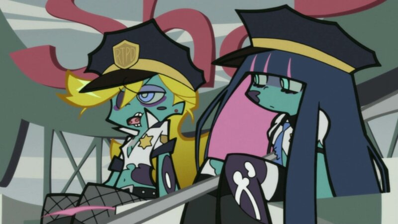 Two Zombie Police Officers