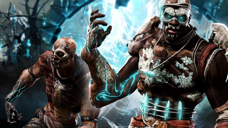 Two Zombie Warriors