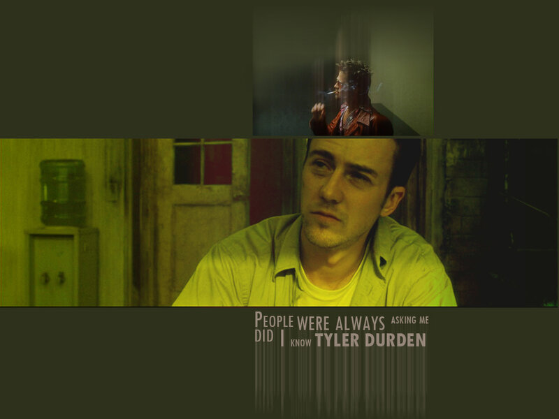 Tyler Durden's Reflection