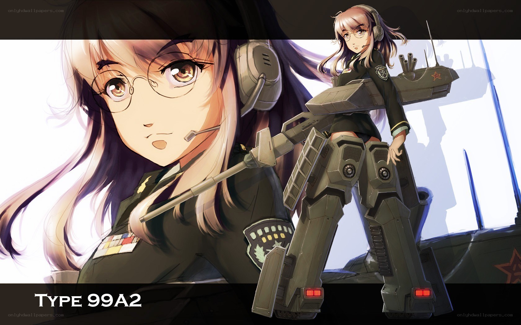 Type 99A2 anime character