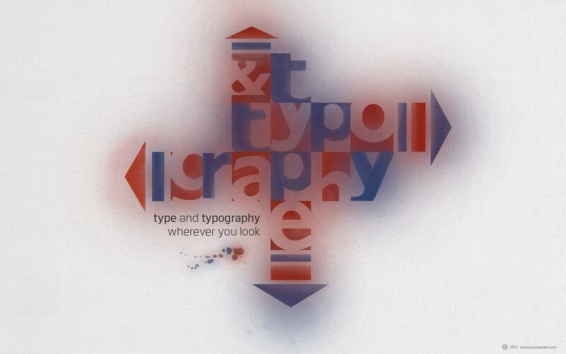 type and typography art