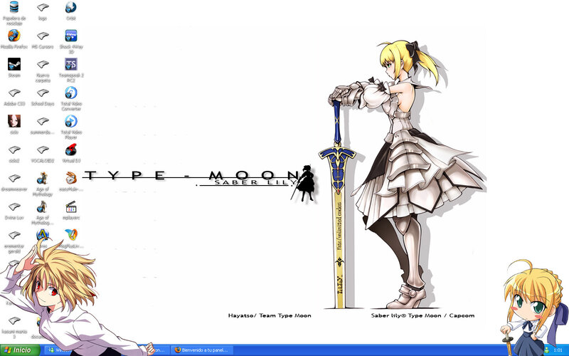 Type-Moon desktop wallpaper