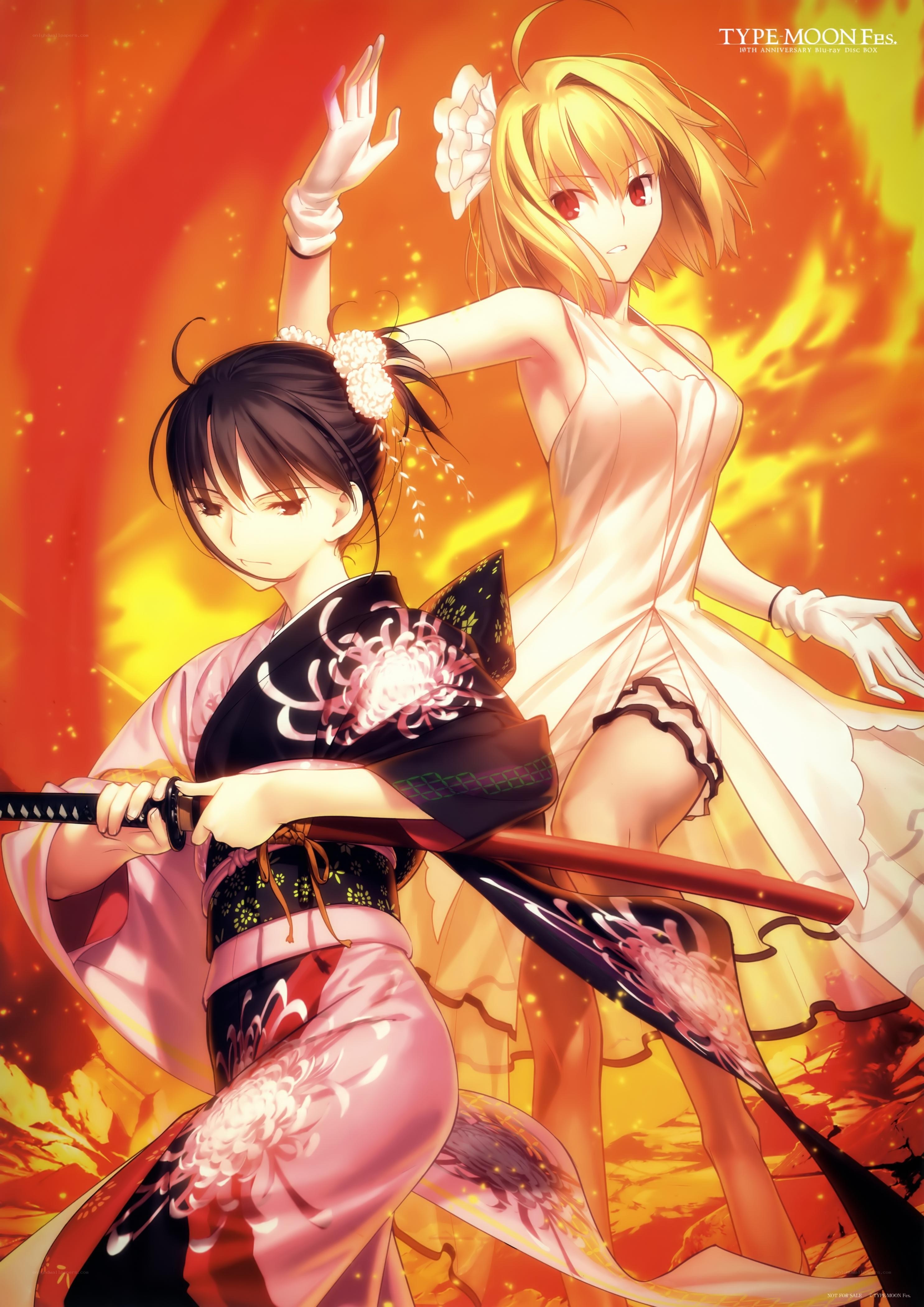 Type-Moon Fes illustration