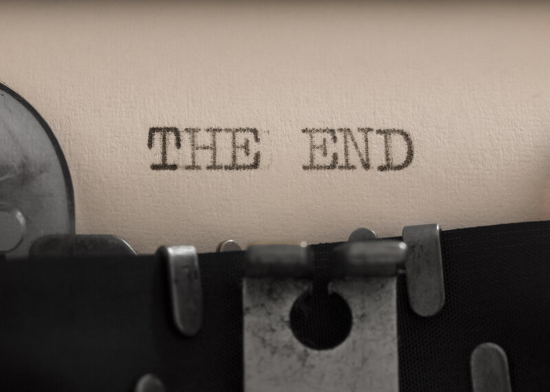 Typewriter with Paper