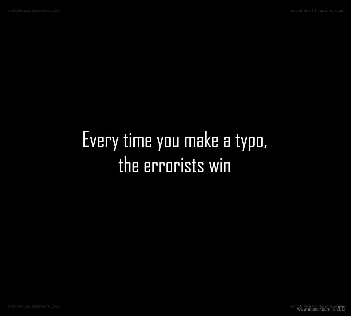 typo humor quote