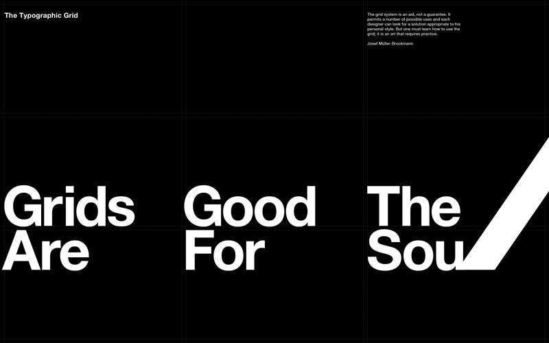 Typographic Grid Design