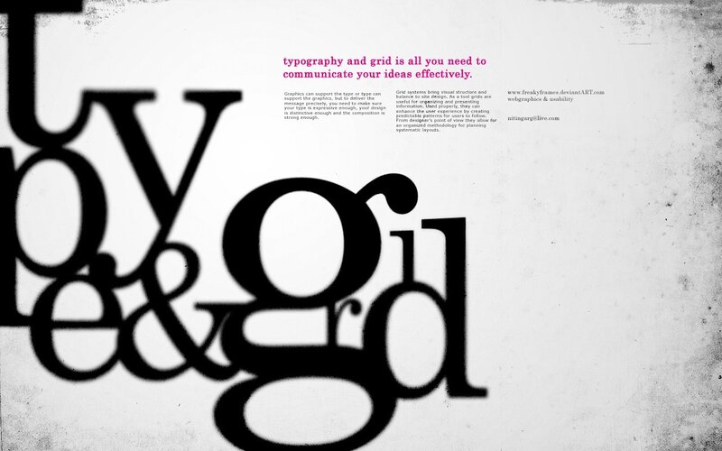 Typography and Grid Design